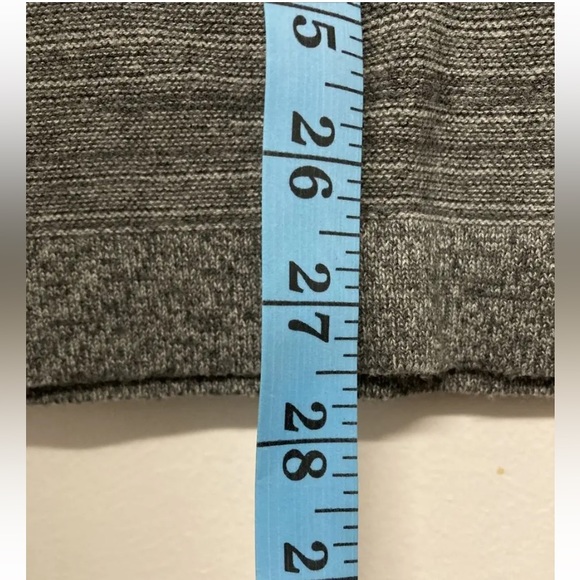 Flag & Anthem Mens 1/4 Zip Sweater Pullover Medium Grey Mid-Weight Long Sleeve - Picture 7 of 9